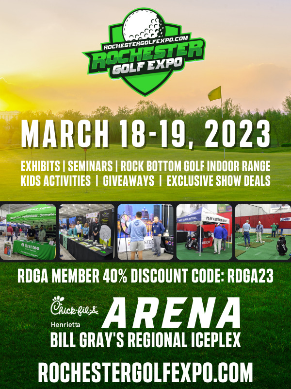 The Rochester Golf Expo is Back Coming Up March 1819! RDGA