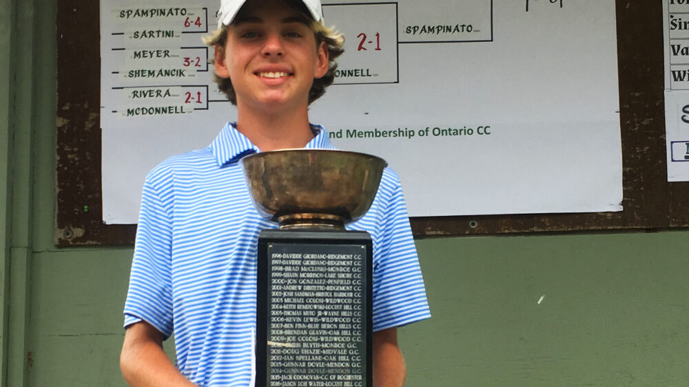 2018 RDGA Junior Boys Champion Aiden Spampinato WEBSITE