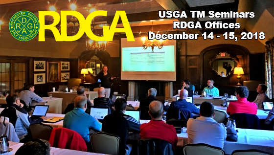 2018 USGA TM Seminar NEWSLETTER