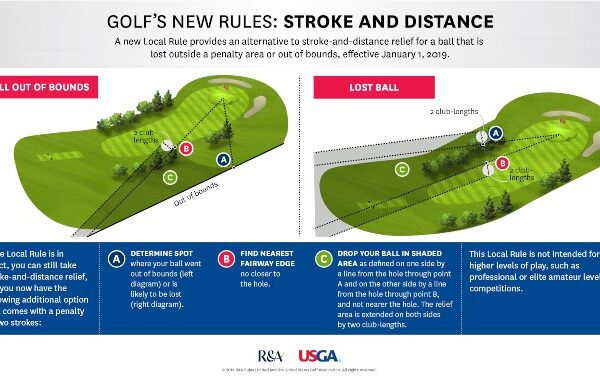 2019 USGA StrokeAndDistance Infographic